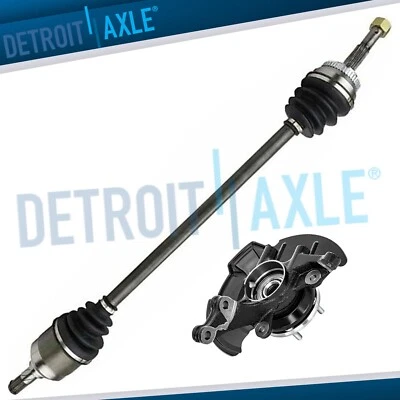 Buje de nudillo de dirección delantero izquierdo eje CV para Hyundai Elantra 2007 2008 2009 2010 Foto 1 de 4