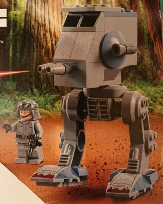 Lego Star Wars Imperial AT-ST & Driver/Pilot Minifig sw1214 75323 New - Image 1 of 4