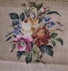 New Vintage completed tapestries for Cushion/ Framing/ Other. Floral Patterns. 