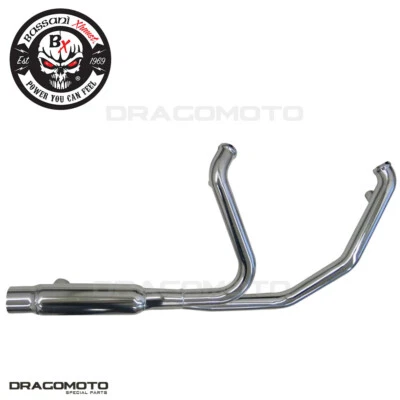 Harley FLHTK 1750 ABS Ultra Limited Aniversario 107 2018 Cabezal Bassani Cromo... Foto 1 de 4