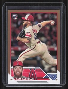 2023 Topps Update Sam Bachman US238 Rookie Gold Parallel /2023 