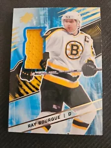 2018-19 UPPER DECK SPX RAY BOURQUE #21 GAME USED JERSEY - Picture 1 of 2