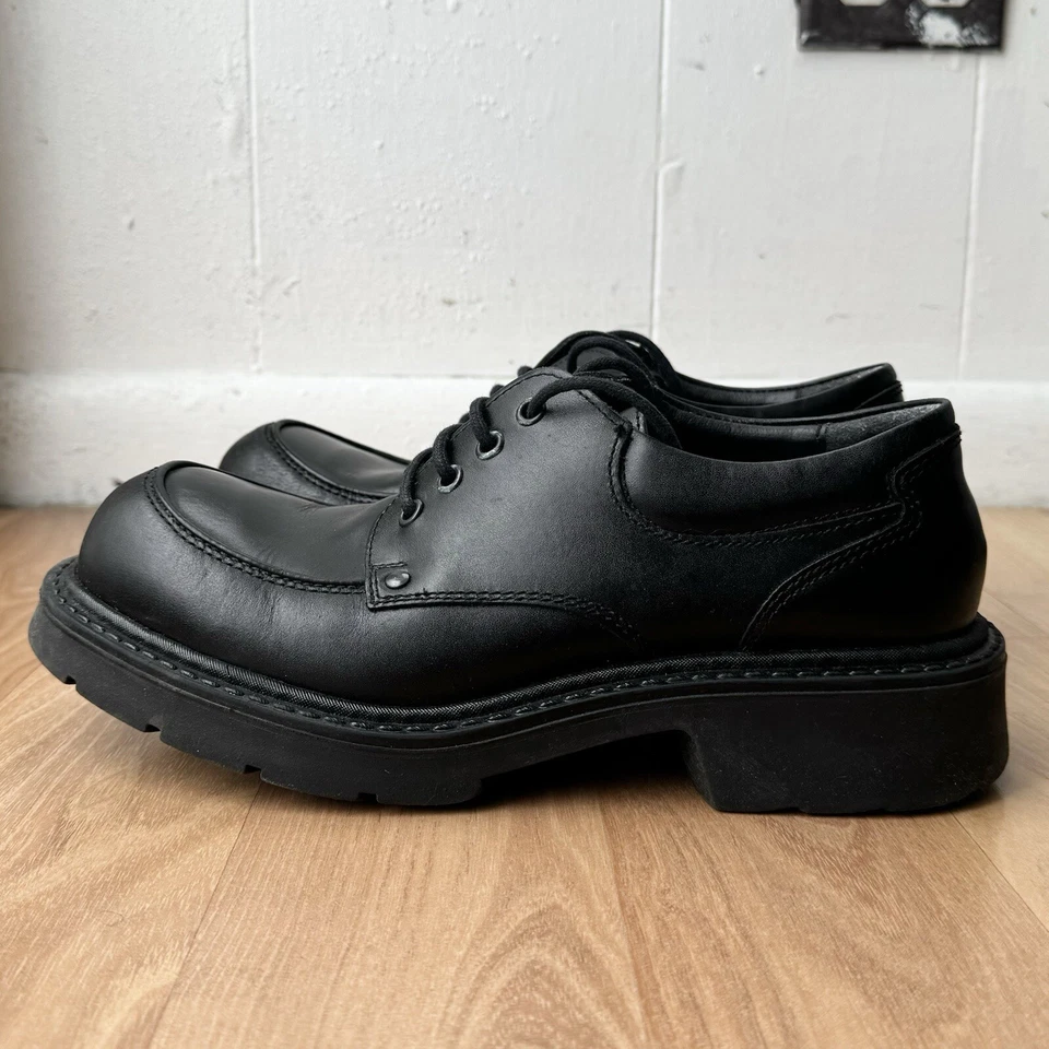 Zapatos Oxford con plataforma de cuero vintage Y2K con cordones Canyon River Blues para hombre 8 Foto 1 de 4