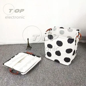 Foldable Storage Folding Box Fabric Cube Room Basket Organizer Case Tidy Bin - Picture 1 of 27