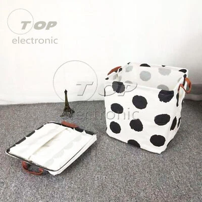 Foldable Storage Folding Box Fabric Cube Room Basket Organizer Case Tidy Bin - Image 1 of 4