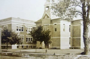 Soldiers Grove Wisconsin foto Crawford County High School RPPC cartolina 1912 - Foto 1 di 3