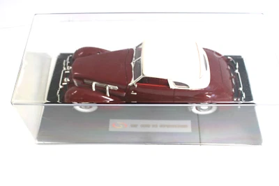 1937 Cord 812 Supercharged Burgundy Die Cast Car 1:18 Signature Models - Image 1 of 4