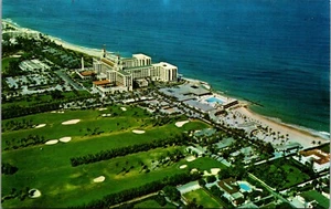 Postcard Palm Beach Florida FL Aerial View B11 - Picture 1 of 2