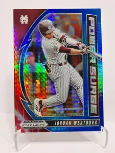🔥⚾ Jordan Westburg 2020 Panini Prizm Draft Picks #PDP172 Prizm Power Surge RC - Picture 1 of 4