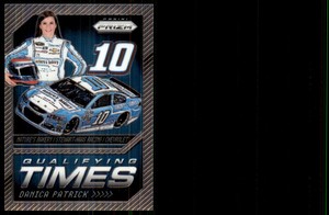 2016 Panini Prizm Racing Qualifying Times #QT9 Danica Patrick