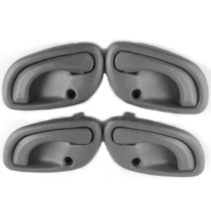 Kit de 4 piezas manija de puerta interior izquierda derecha gris para Suzuki Baleno 1999-2001 - Imagen 1 de 12