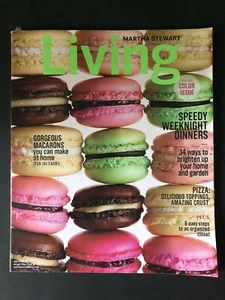 Martha Stewart Living Magazine March 2014 Goreous Macarons - Picture 1 of 2