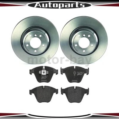 Pastillas de freno delanteras y rotores para BMW X1 3,0 L 2015 2014 2013 Brembo Foto 1 de 4