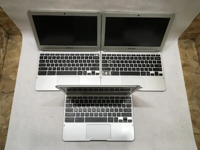 Samsung Chromebook XE303C12 Lot of 3 Exynos 5 Power Dead For Parts or Repair- FT - Image 1 of 4