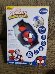 VTech Spidey and His Amazing Friends Spidey Learning Watch Numbers Letters Time