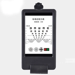 ST grafico visivo ottico a LED doppio lato ST tester optometria diagramma di visione - Foto 1 di 2