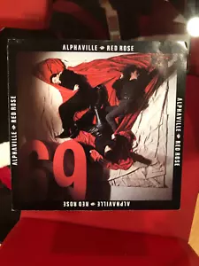 ALPHAVILLE RED ROSE PROMO 45 VINYL - Imagen 1 de 3