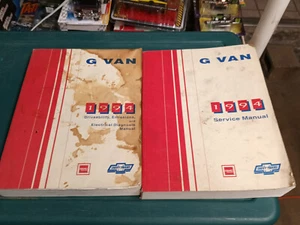 General Motors 1994 G VAN Service Manual   2 Books - Imagen 1 de 12