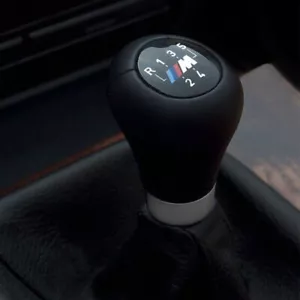 M Sport Leder Schaltknauf Schalthebel 5 Gang Für BMW 1er 3er E30 E36 E39 E46 Z3 - Bild 1 von 10