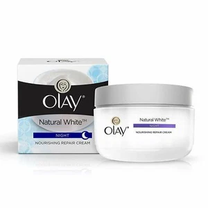 Olay Natural White Night Nourishing Repair Cream 50gm- - Picture 1 of 1
