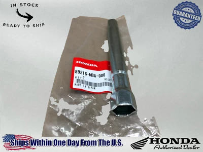 Honda OEM 1997-2024 Shadow Ace Aero 750 18mm Spark Plug Wrench 89216-MBA-000 - Image 1 of 4