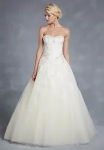 Blue by ENZOANI - HOLTEN - Size 10 Wedding Dress - SHIPS FROM THE US - Picture 1 of 5