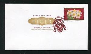 4435 Jahr des Tigers Farbe Ersttagsbrief 2010 - Bild 1 von 2