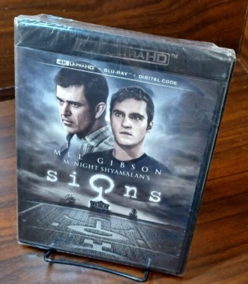 Signs (4K UHD + Blu-ray) Brand NEW (Sealed)-Free Shipping with Tracking - Image 1 of 4