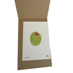 Inciardi Mini Prints Olive Print - Picture 1 of 1