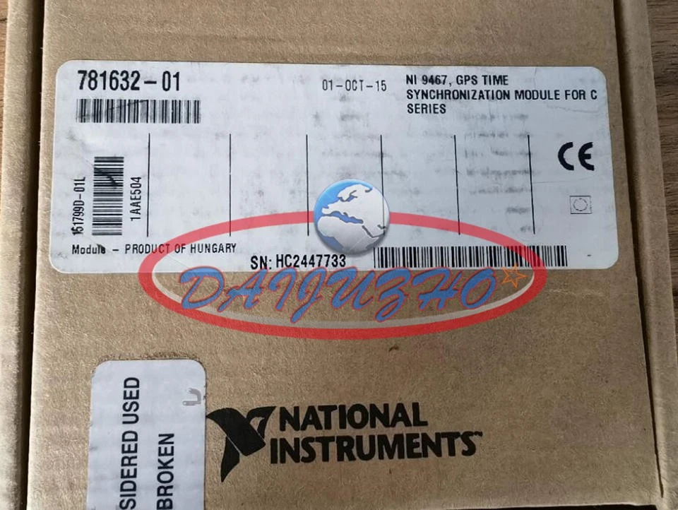 1PC NEW National Instruments GPS Synchronization Module NI 9467 781632-01 - Image 1 of 1