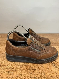 Mephisto Womens 8  Match Runoff Air Jet Brown Leather Comfort Walking Shoes - Bild 1 von 6