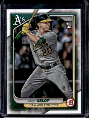 2024 Bowman Zack Gelof RC Rookie #14 Athletics - Image 1 of 2