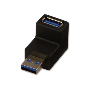 LINDY 71260 USB 3.0 Adapter Typ A 90° nach unten - Afbeelding 1 van 1