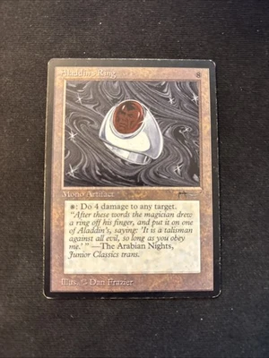 Aladdin's Ring Arabian Nights Mtg HP - Image 1 of 4