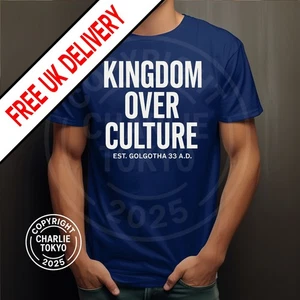 Faith Jesus Men's T-Shirt Christ God Various Sizes Colours Ladies Kingdom - Picture 1 of 12
