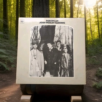 Bob Dylan – John Wesley Harding Vinyl Record EARLY UK Pressing BLACK 1972 M460 - Image 1 of 4