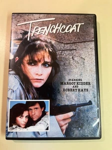 Trenchcoat DVD, Margot Kidder, 1983 Buena Vista (Disney) Detective Spoof, Tested - Picture 1 of 4