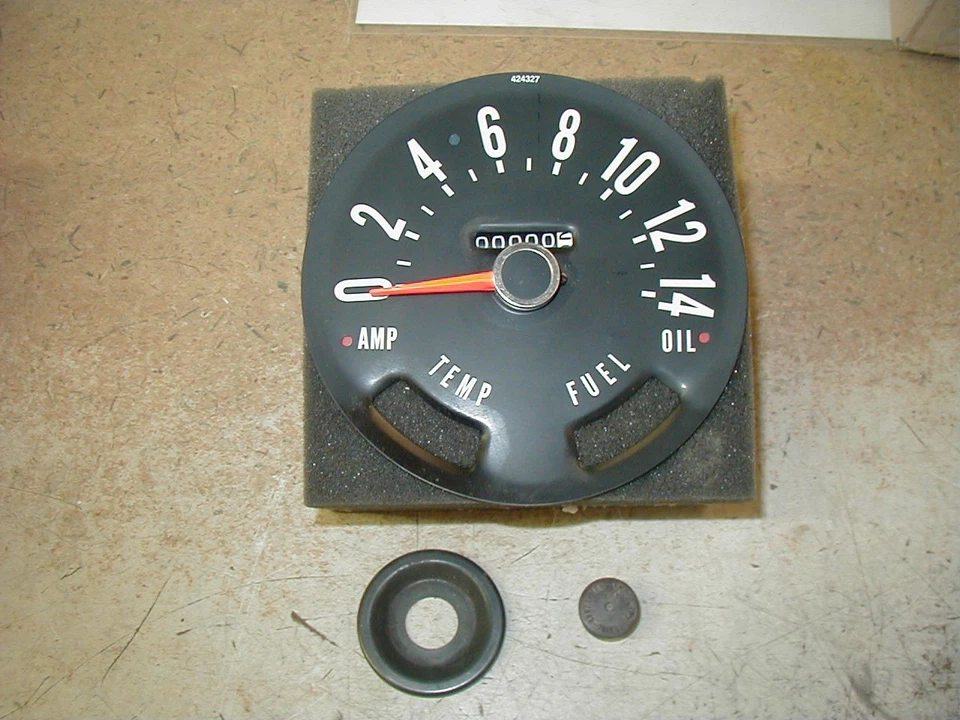 N.O.S. SPEEDOMETER GAUGE JEEP CJ '55-'71 OMIX-ADA, INC PART #17207.02 - Image 1 of 1