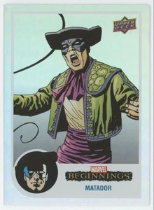 2022 Upper Deck Marvel Beginnings RAINBOW Matador #29 A34 - Bild 1 von 2