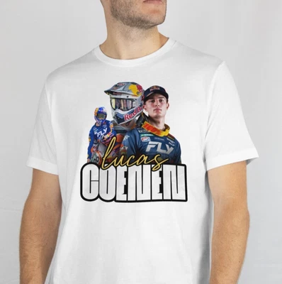 Lucas Coenen 96 Red Bull KTM заводской гоночной команды Supercross черный T все размеры - Изображение 1 из 3