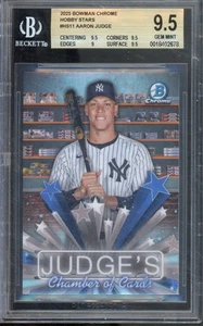 2025 Bowman Chrome AARON JUDGE #HS11 Chamber of Cards Hobby Stars BGS 9.5 - Picture 1 of 2