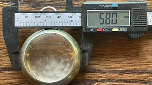 Fahy's Oresilver Pocket Watch Open Face Case - Picture 1 of 12