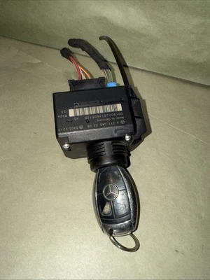 Módulo interruptor de ignição 2006-2009 Mercedes E350 E550 CLS550 com chave TESTADO FABRICANTE DE EQUIPAMENTO ORIGINAL - Imagem 1 de 3
