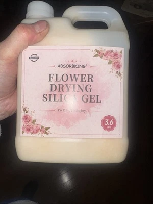 Silica Gel Flower Drying –   for drying flowers 3.6 LBS - Image 1 of 3