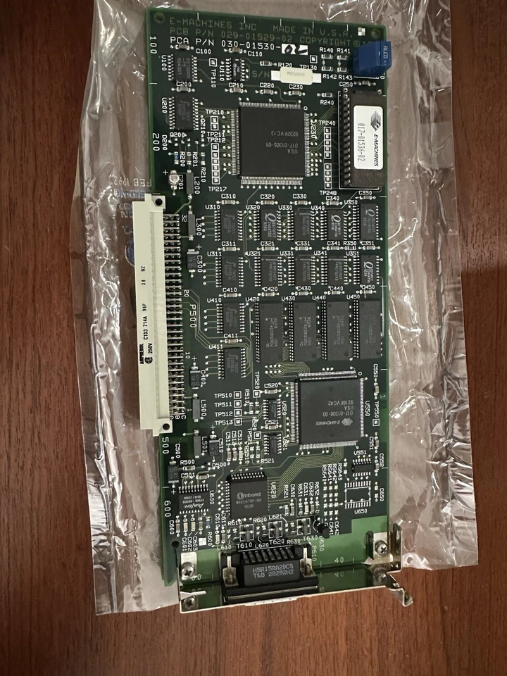 FOR APPLE eMachines Nubus Video Card 030-01530-02 029-01529-02 1991 No Tested - Image 1 of 4