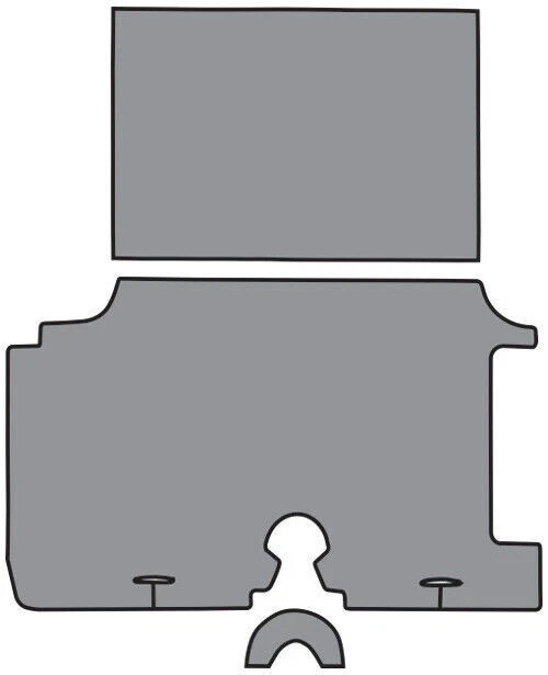 Chevrolet Impala 1959 alfombrilla de maletero personalizada Foto 1 de 1