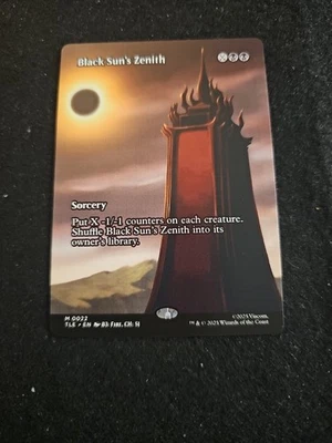 1x - Black Sun's Zenith - Borderless #22 - Avatar: Eternal - NM MTG - Image 1 of 4