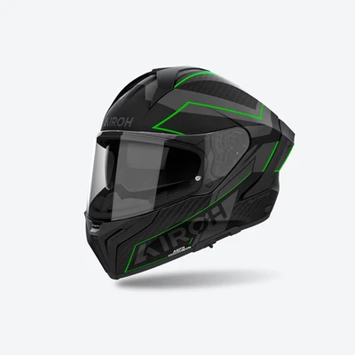 Airoh Casco Integrale MATRYX SENTINEL GREEN MATT disponibile in varie taglie - Immagine 1 di 3