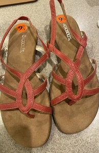 Aerosoles edle bequeme Damen-Riemensandalen orange Riemchen 9,5 Neu!!!!! - Bild 1 von 9