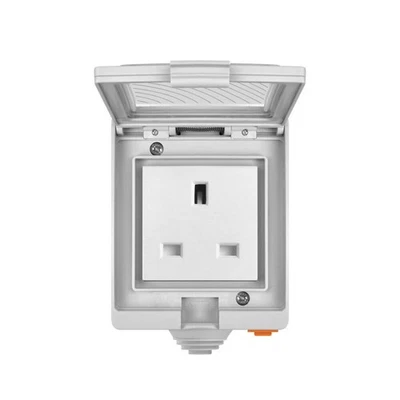 Smart Home Outdoor Plug Socket 13A Switch Fused Weatherproof Sonoff Smart Tech - Image 1 of 4